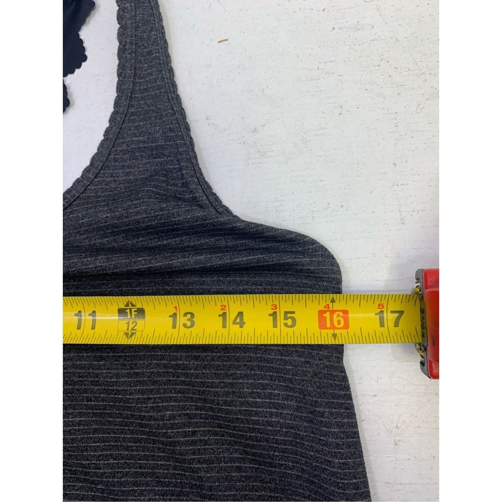 Lululemon Black Striped Racerback Top Size S - Picture 10 of 12